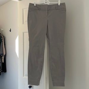 The Limited grey dress pants. Size 8. Light grey